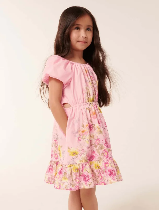 Belle Cut-Out Girls Dress