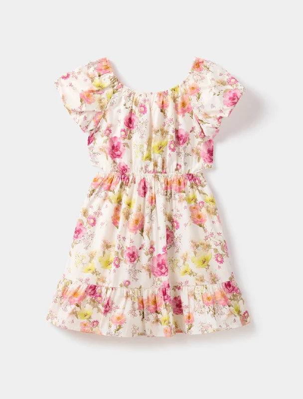 Belle Cut-Out Girls Dress