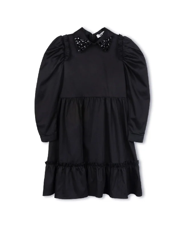 Font - Poplin Stone Collar Dress