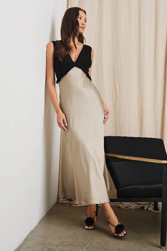 GILDA DRESS - CHAMPAGNE