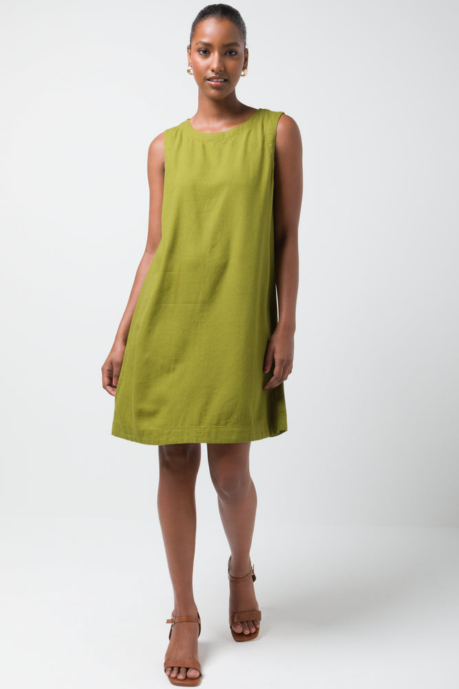 Shift Dress Green