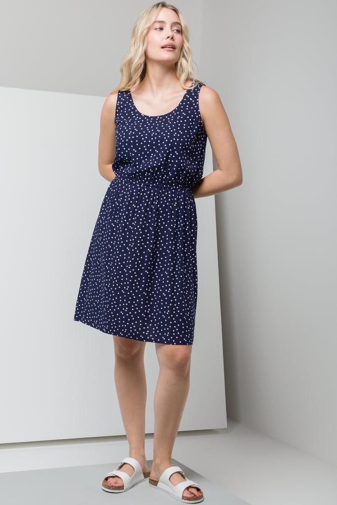 Sleeveless Dress Navy