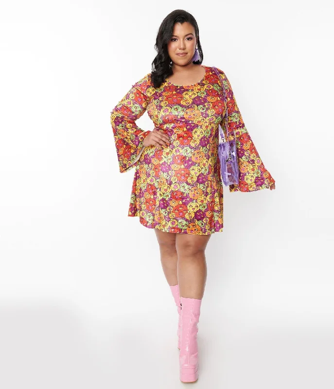 Sourpuss Pumpkin Patch Velvet Belle Dress