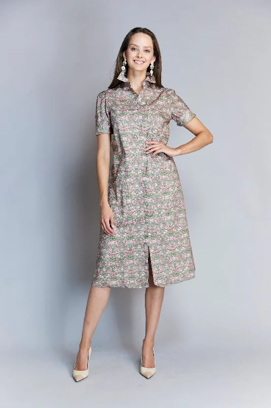 Long Tracy Strawberry Dress