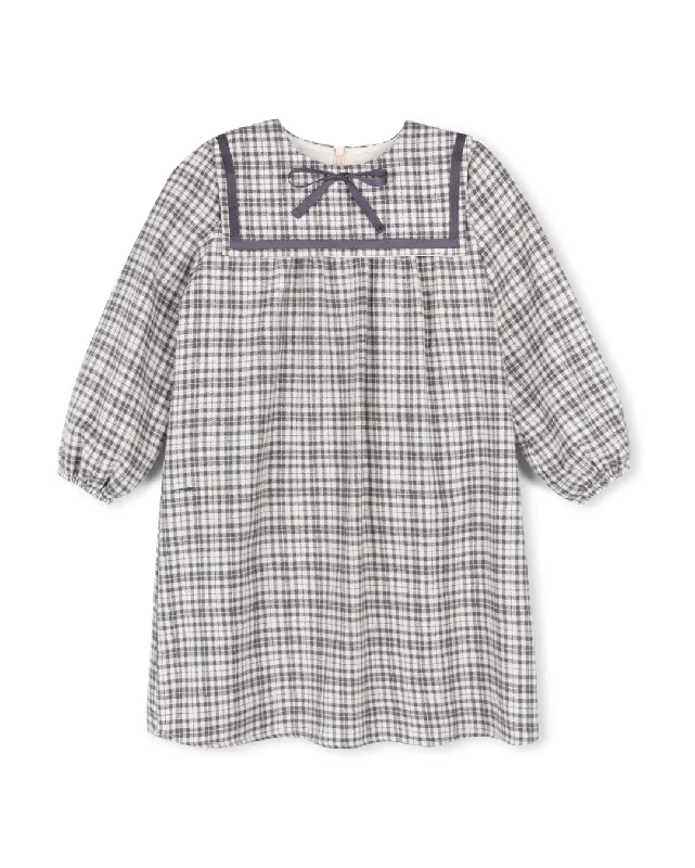 Trail - Plaid Square Bib Dress