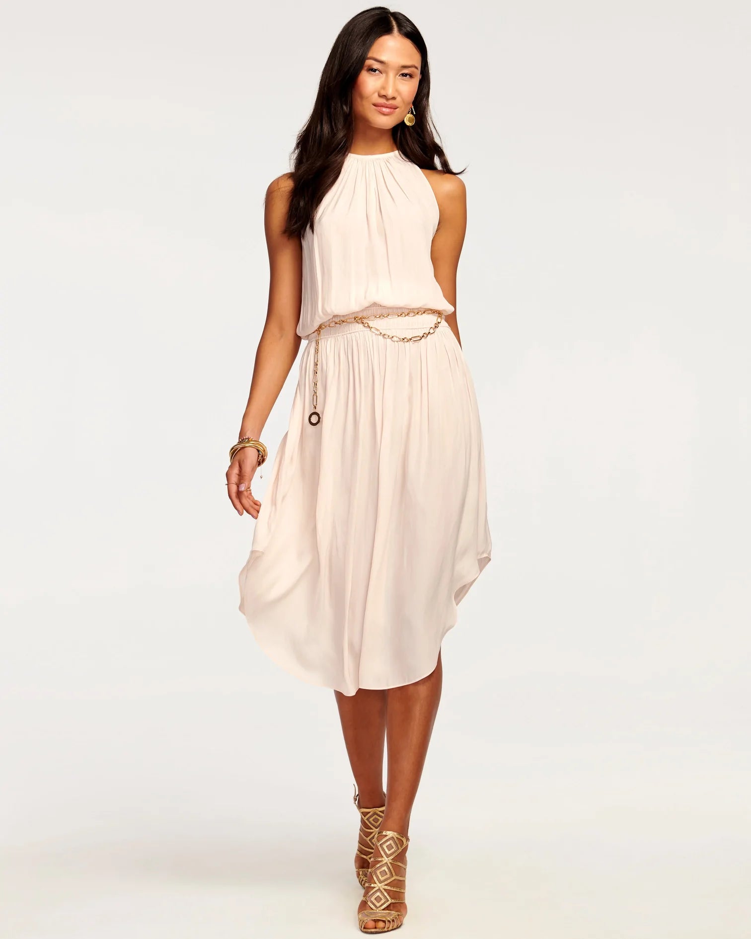 Audrey Midi Dress - Linen