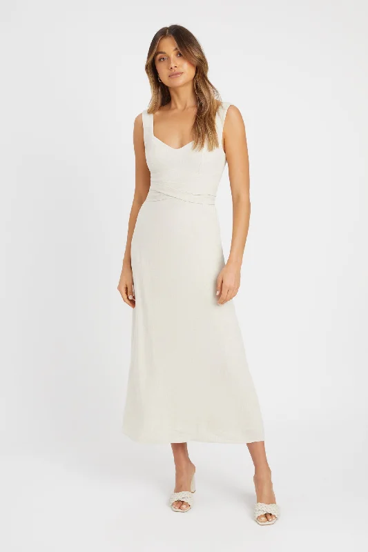 Dixon Tie Midi Dress