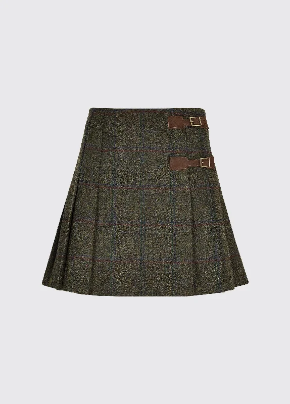 Blossom Tweed Skirt - Hemlock