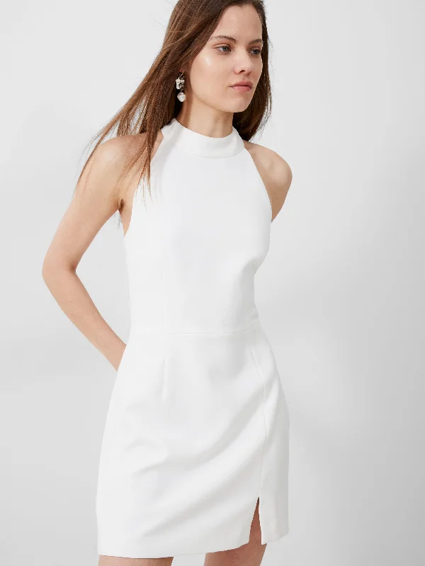 Whisper Racer Neck Dress